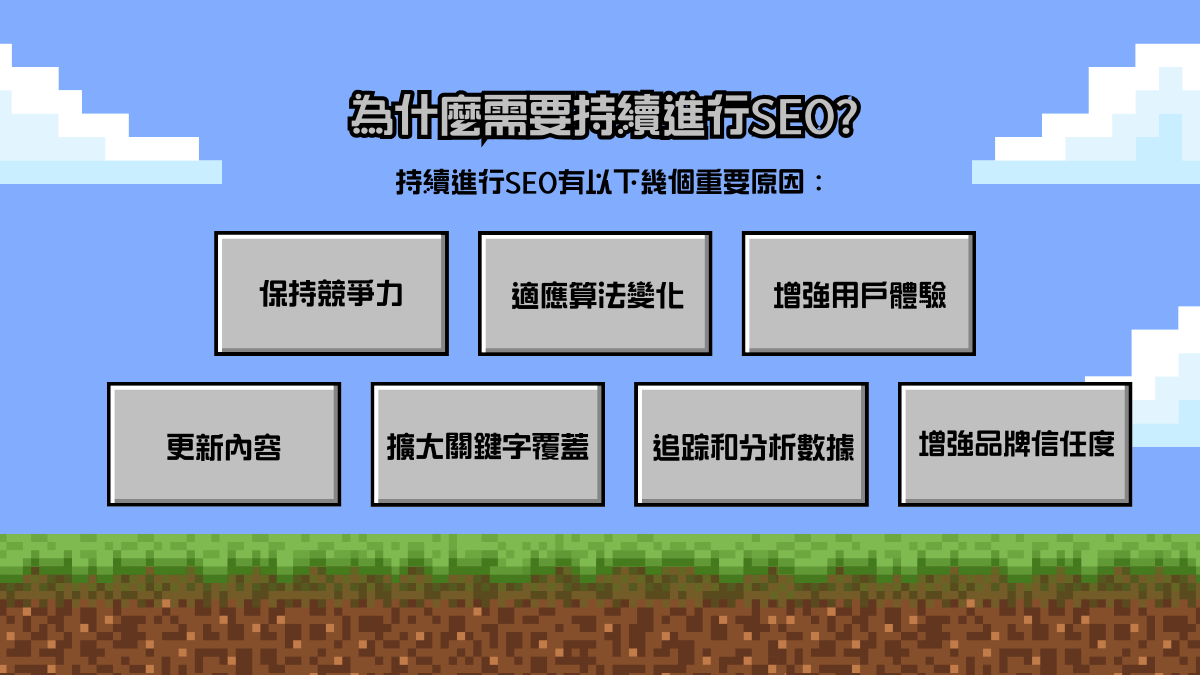 為什麼需要持續進行SEO?