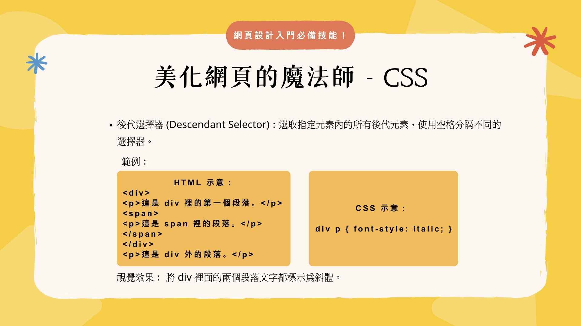想要學會網頁設計需要具備什麼技能？